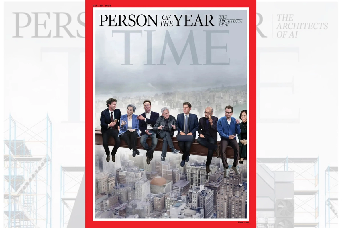 Bukan Satu Orang: Time Pilih Para ''Arsitek AI'' Jadi Person of the Year 2025