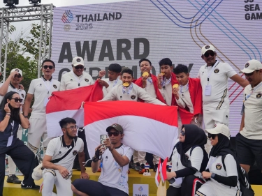 Atlet Balap Sepeda M. Syelhan Berhasil Sabet Emas SEA Games, Kalahkan Tuan Rumah Thailand