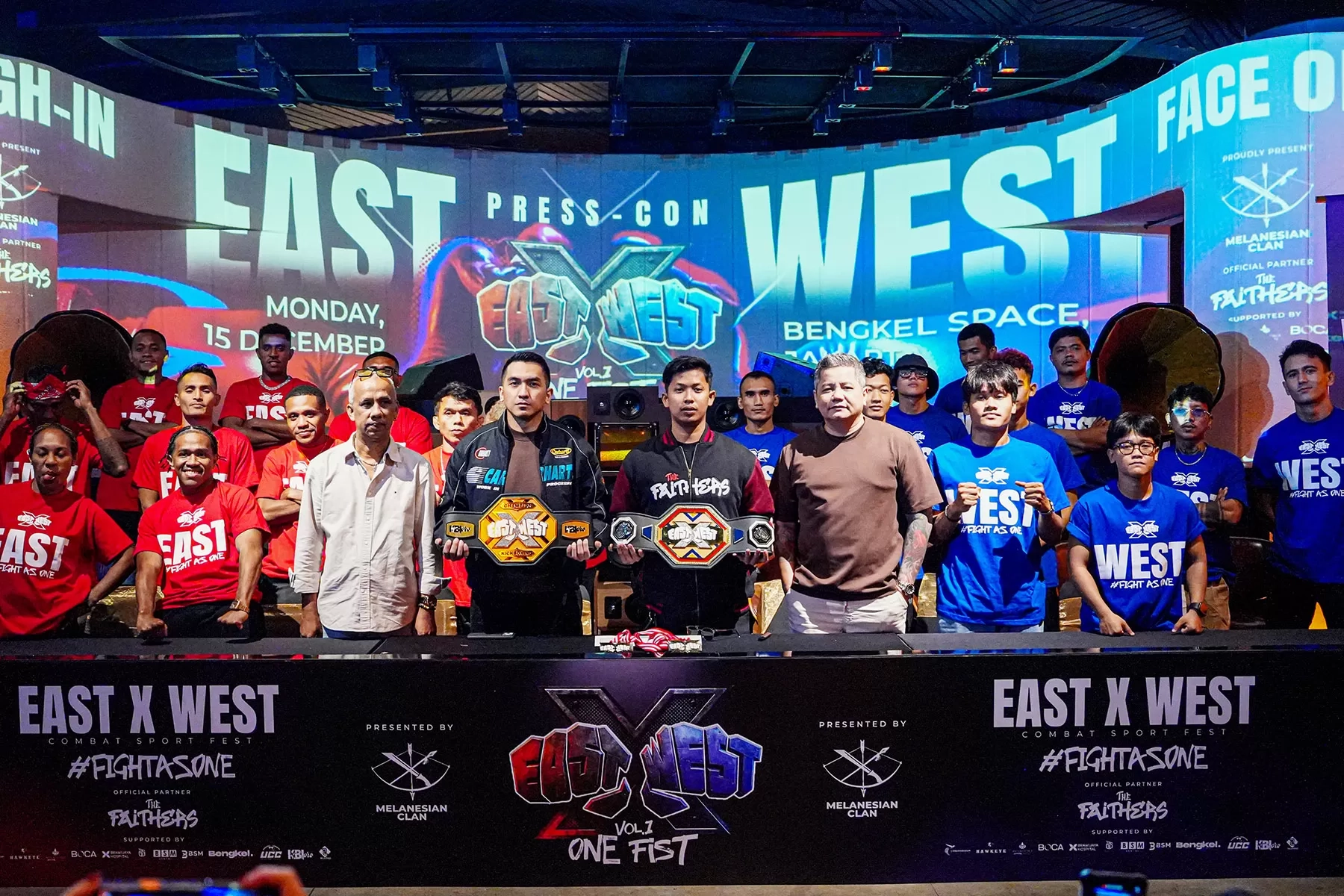 East X West Combat Sports Festival Hadirkan Duel Petarung Nasional, Donasikan Penjualan Tiket untuk Korban Bencana Aceh–Sumatera