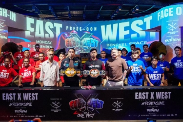 East X West Combat Sports Festival Hadirkan Duel Petarung Nasional, Donasikan Penjualan Tiket untuk Korban Bencana Aceh–Sumatera