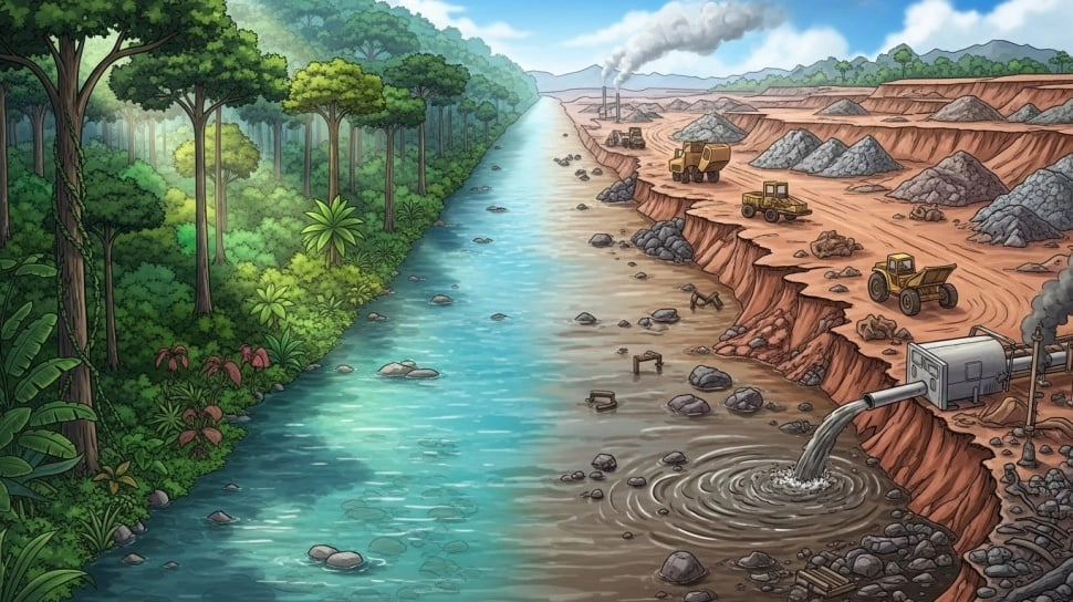 Bahaya Mengintai di Sungai Balantieng dari Banjir hingga Tambang, Apa Dampaknya?