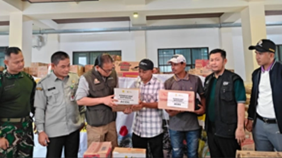 Bupati Aceh Utara Sampaikan Apresiasi atas Bantuan Mentan Amran untuk Korban Banjir Sumatra