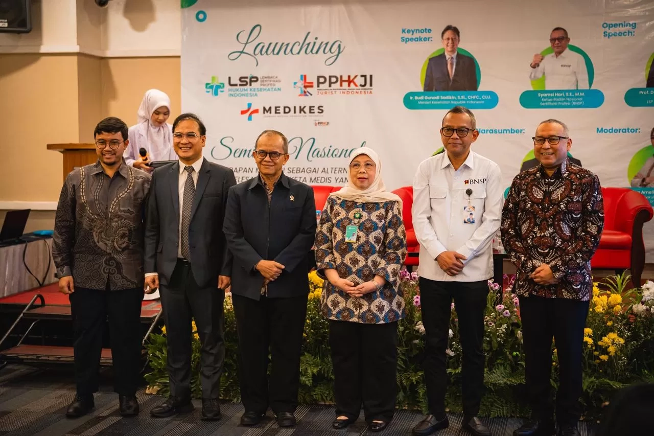 Bangun Sistem Hukum Kesehatan, BNSP Ingin Sengketa Kesehatan Ditangani Mediator Berkompeten