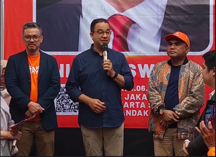 Resmi! Anies Baswedan jadi Anggota Kehormatan Gerakan Rakyat, Kantongi KTA Bernomor 001
