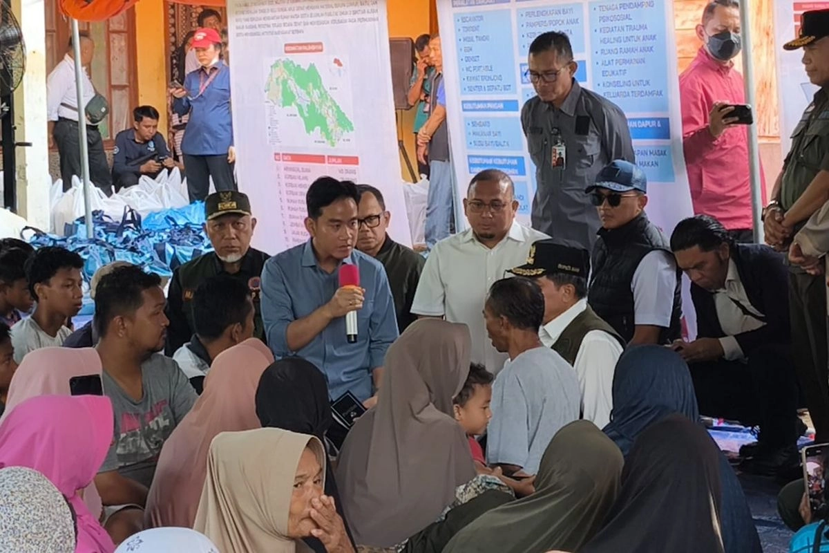 Gibran Transit di Medan, Lanjutkan Perjalanan ke Gayo Lues Aceh Naik Helikopter