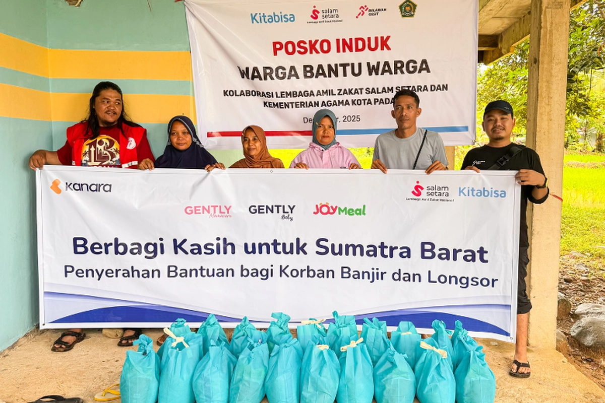 KANARA Group Donasikan Rp 134 Juta untuk Korban Bencana Alam di Sumatera