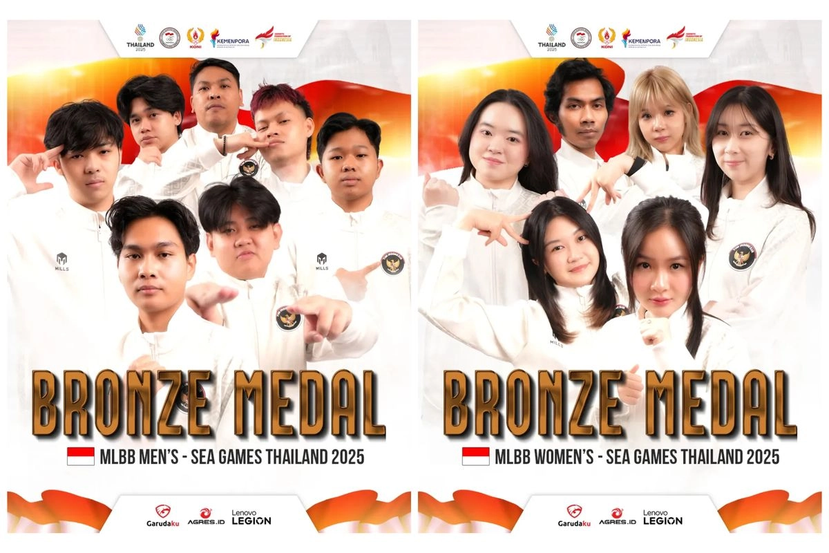 Timnas Mobile Legends Indonesia Sumbang Dua Perunggu di SEA Games Thailand 2025