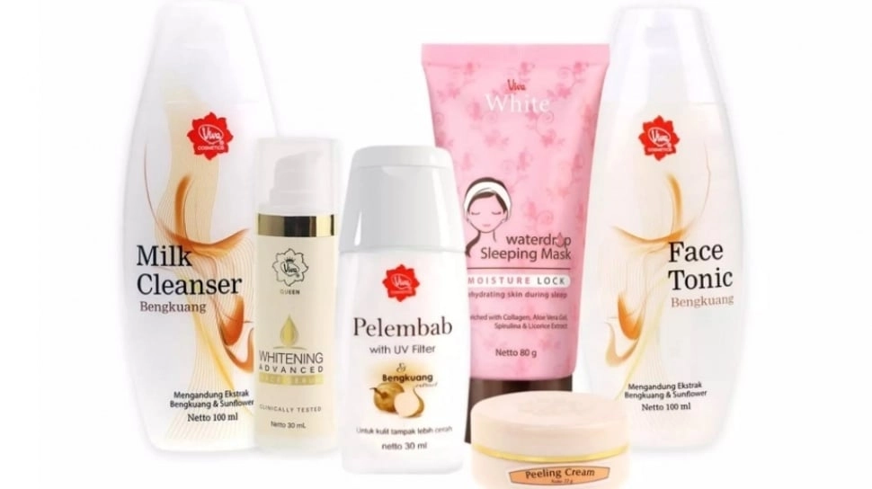 10 Promo Natal Viva Cosmetics Paket Skincare, Ada Krim Pemutih