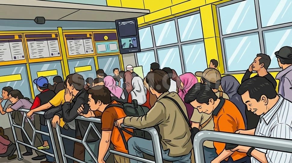 Antrean Panjang di Stasiun, Kenapa Kereta Api Selalu Jadi Primadona di Periode Libur Panjang?