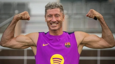 Kontrak di Barcelona Tak Diperpanjang, Lewandowski Bakal Susul Messi ke Inter Miami