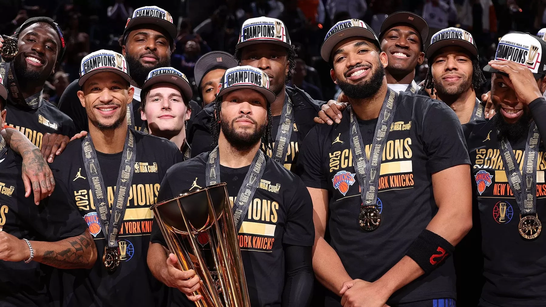 New York Knicks Tampil Kolektif, Bungkam San Antonio Spurs dan Raih Gelar NBA Cup 2025
