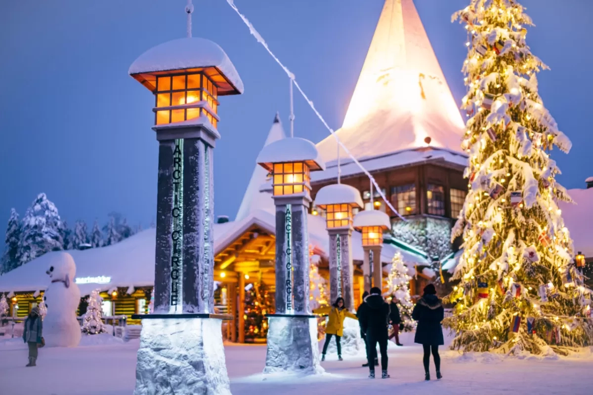 Santa Claus Village di Rovaniemi, Destinasi Natal bak Negeri Dongeng di Lingkaran Arktik Finlandia