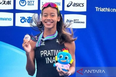 Triathlon Persembahkan Emas ke-76 untuk Indonesia