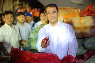 Bantu Petani Aceh, Mentan Amran Borong 40 Ton Cabai
