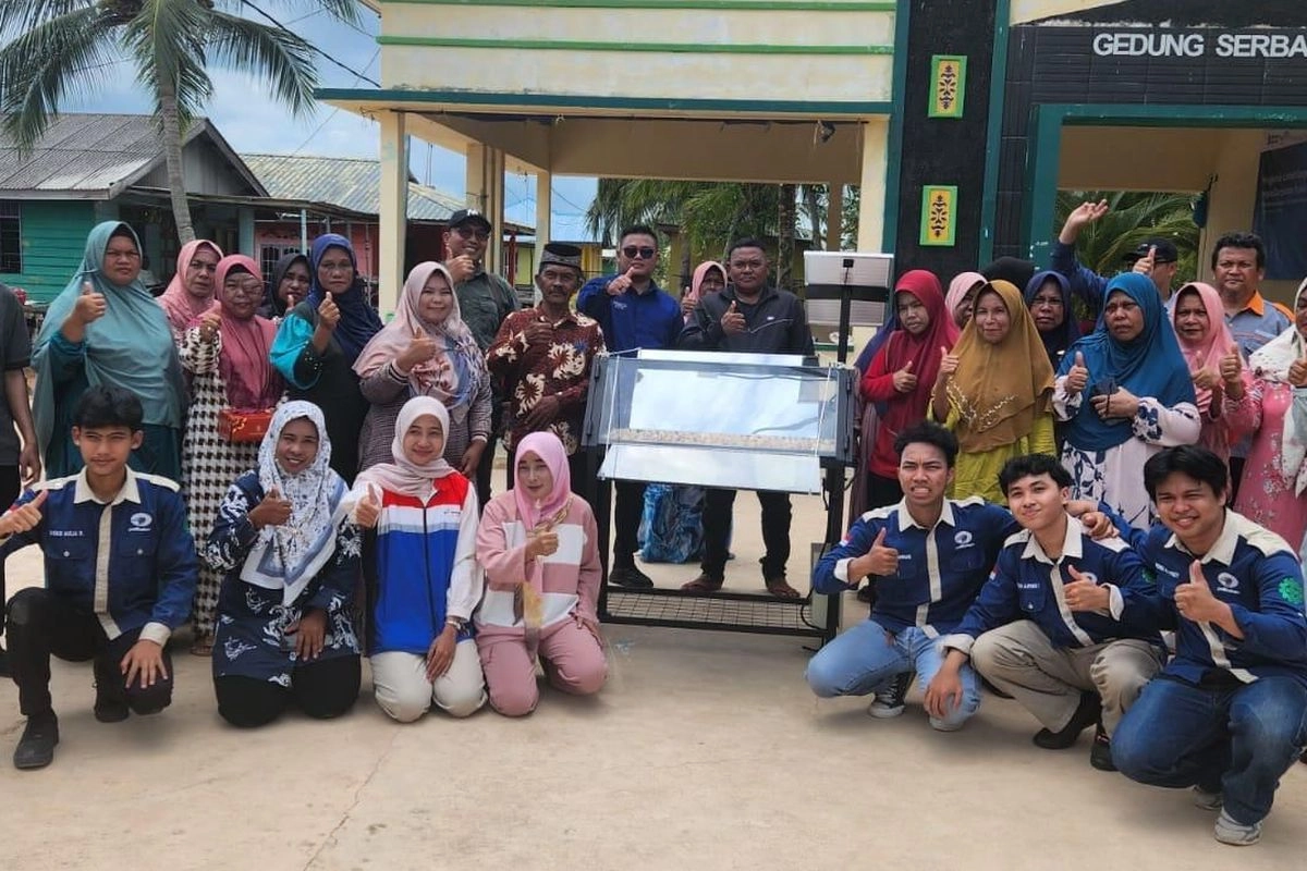 Dari Limbah Gonggong, Warga Tembesi Dorong Ekonomi Sirkular