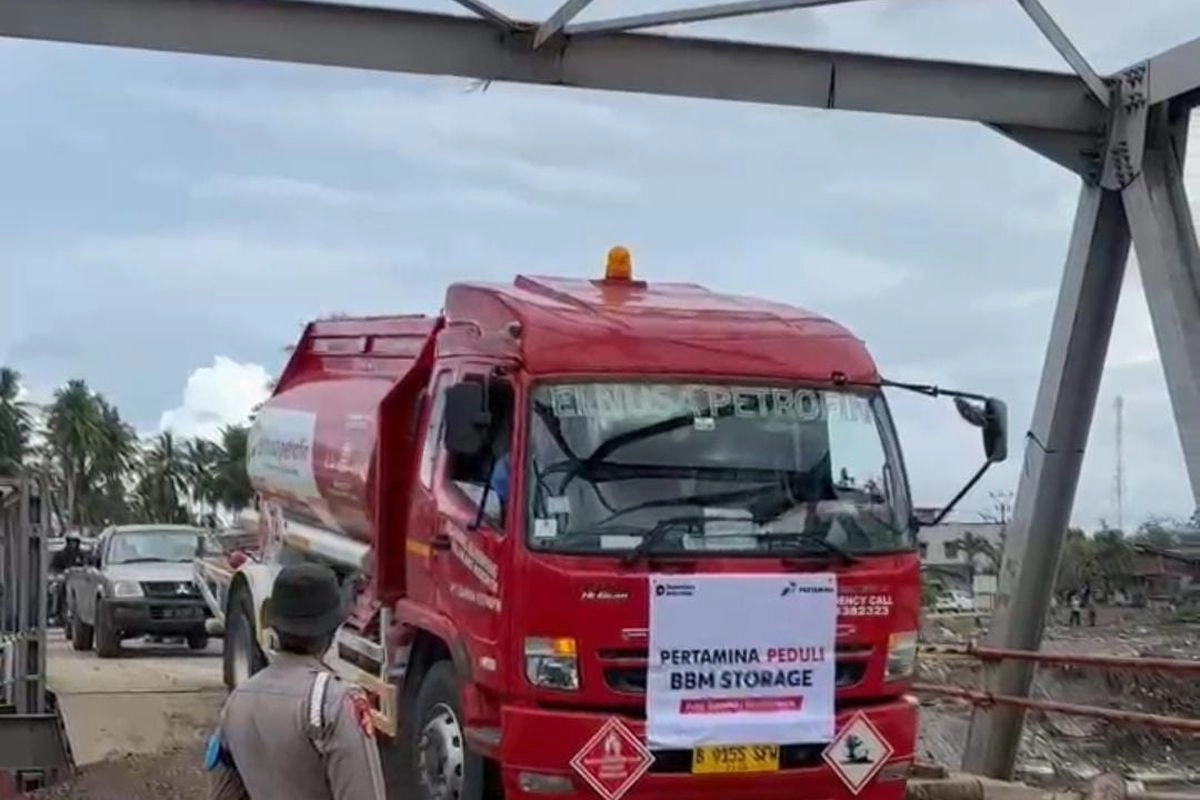 Jembatan Teupin Mane Dibuka, Pertamina Lanjutkan Penyaluran BBM ke Bireuen Aceh