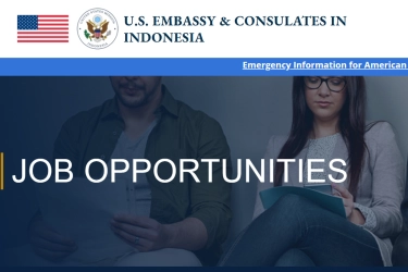 Kedubes AS Buka Lowongan Kerja untuk Lulusan SD, Gaji Rp 82 Juta per Tahun