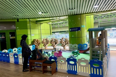 Lokasi Area Bermain Anak di Stasiun Gambir, Gratis Khusus Penumpang