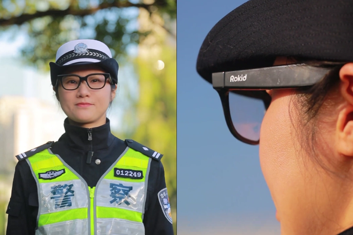 Polantas di China Pakai Kacamata AI, Bisa Periksa Kendaraan Dalam Sekejap