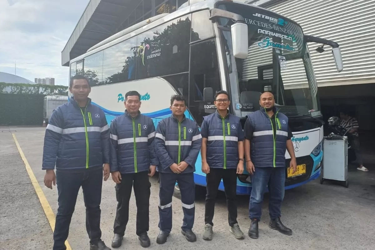 DCVI Luncurkan Program Layanan Purna Jual Mercedes-Benz Bus Year-End Rescue 2025