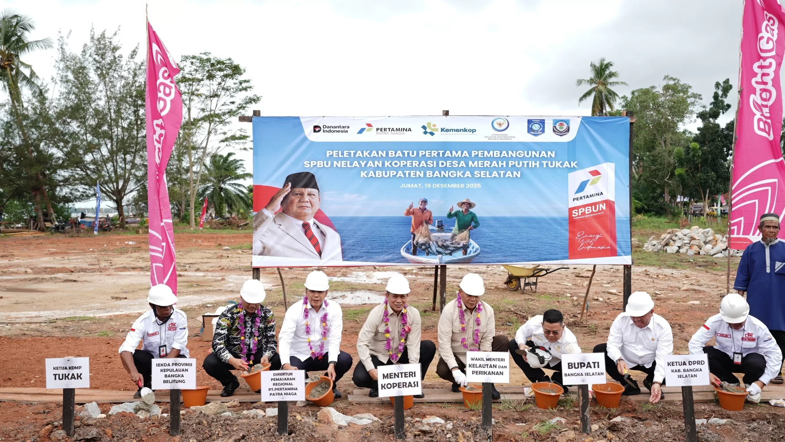 Negara Hadir Lewat Koperasi: SPBUN Nelayan Tukak Sadai Resmi Dibangun