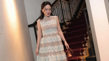 5 Inspirasi OOTD Natal ala Shandy Aulia, Tampil Anggun dan Sophisticated