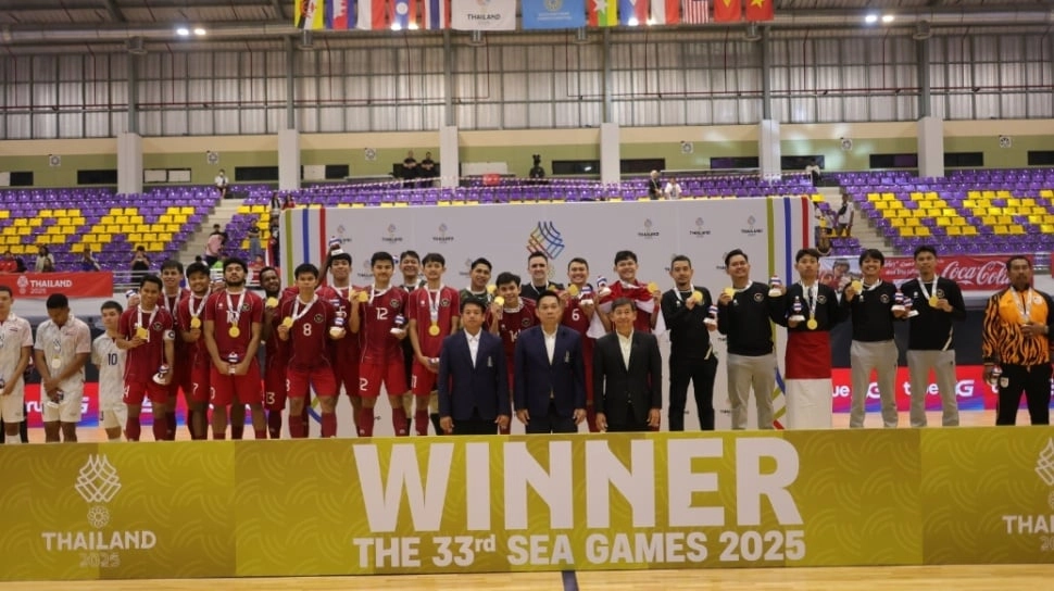 Sukses Raih Medali Emas SEA Games 2025, Pelatih Timnas Futsal Putra Indonesia: Saya Sangat Beruntung