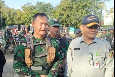 100 Prajurit TNI Bermotor Salurkan 10 Ton Bantuan Pangan ke Bener Meriah