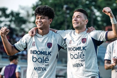 Hasil Persita Vs Persik 3-0: Hokky Caraka Gemilang, Cetak Gol Salto!