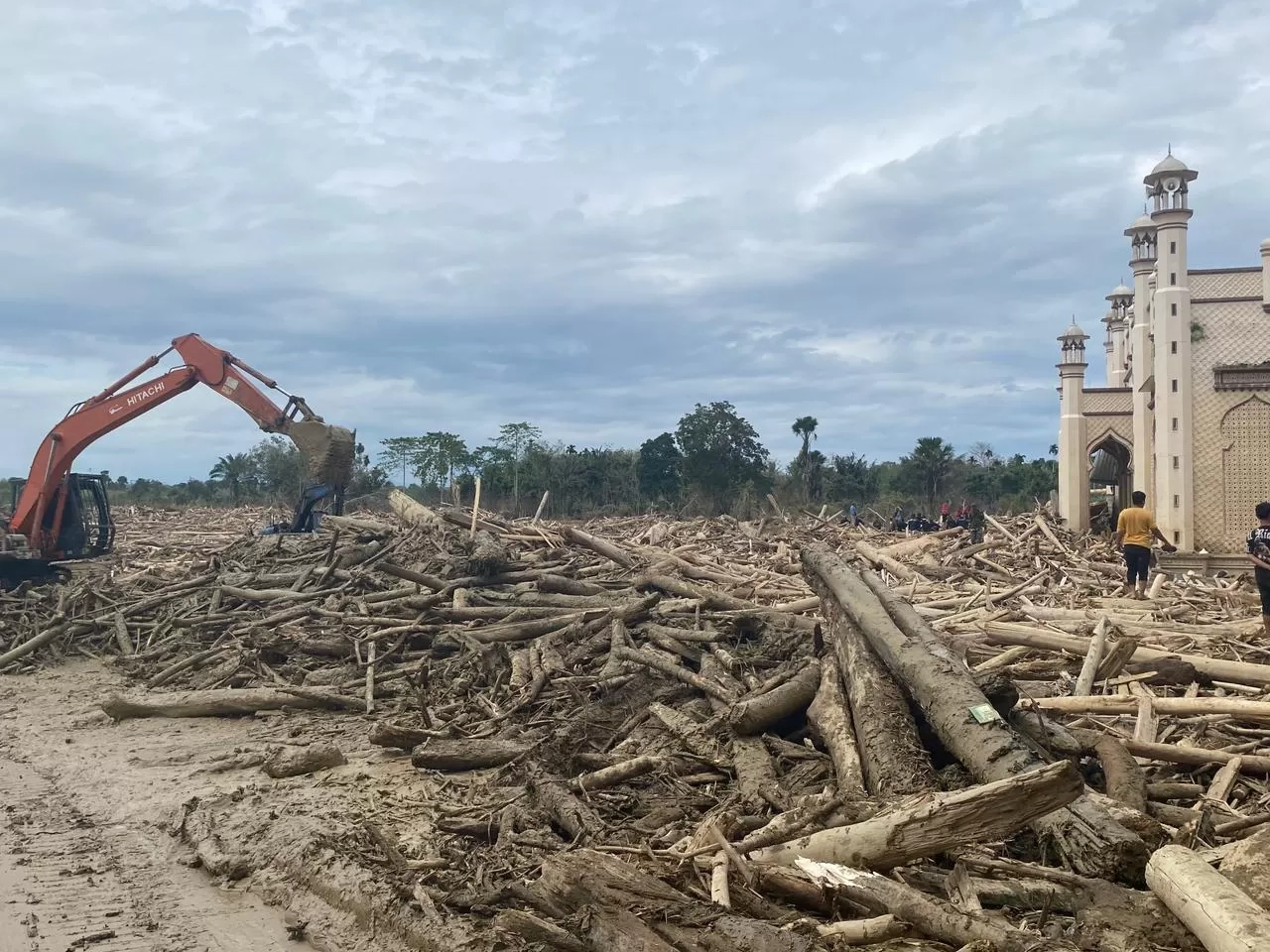 Wamenhut Rohmat Marzuki: Kayu Sisa Banjir Bisa Dipakai Bangun Hunian Sementara Warga Terdampak