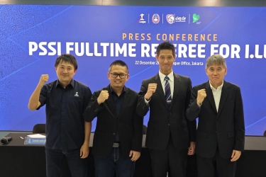 PSSI Pekerjakan Wasit Asing Penuh Waktu Pertama di Indonesia