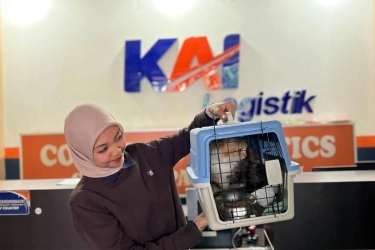 Pengiriman Hewan Peliharaan KAI Logistik Naik 15 Persen hingga November 2025