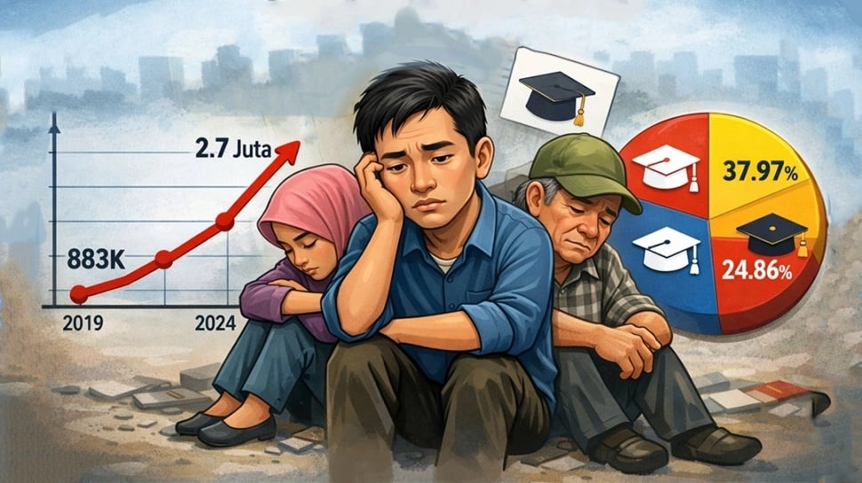 Fenomena Discouraged Workers: Mengapa Jutaan Warga RI Menyerah Cari Kerja?