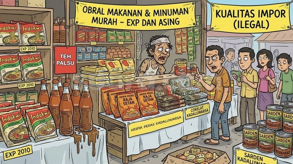 Pangan Ilegal dan Ancaman Kesehatan Jelang Nataru, Apa yang Harus Kita Ketahui?