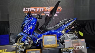 Cerita Pemenang Modifikasi XMax Asal Medan yang Kuras Kantong Hampir Rp 1M