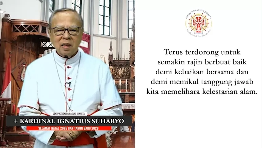 Pesan Natal 2025 Kardinal Suharyo: Ajakan Sehati dan Sepikir dengan Kristus dan Jaga Alam