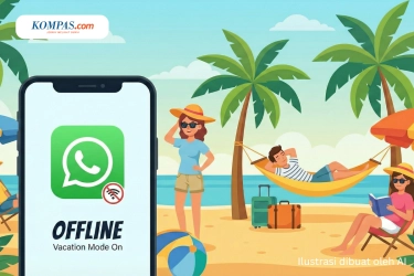Biar Libur Akhir Tahun Tenang, Ini Cara Membuat WhatsApp Offline Sementara