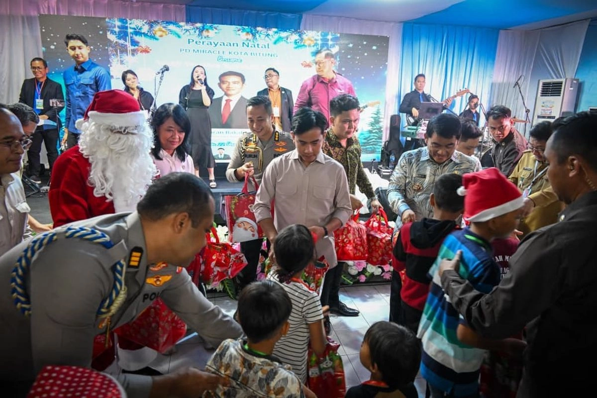 Gibran Ucapkan Selamat Hari Natal, Ajak Doakan Korban Banjir Sumatera