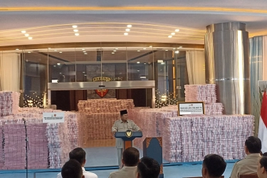 Prabowo: Rp 6 T Kasus Hutan Bisa Bikin 100.000 Rumah Korban Banjir Sumatera