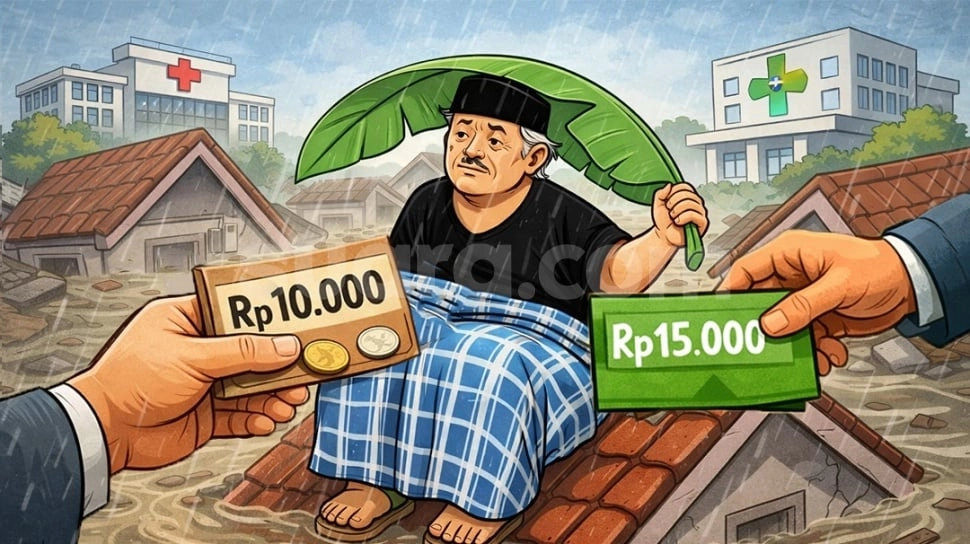 Bertahan di Tengah Bencana: Apa yang Bisa Dimakan dari Jadup Rp 10 Ribu Sehari?