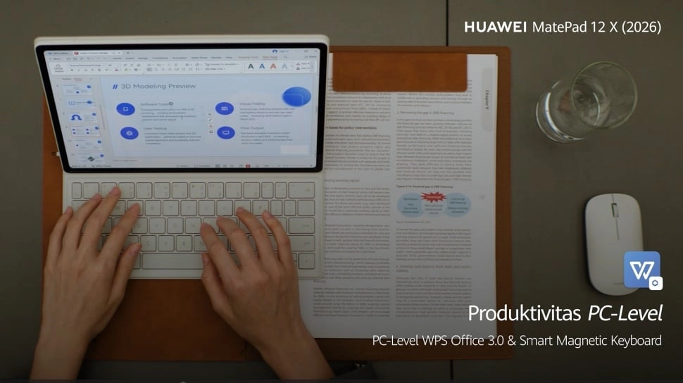 HUAWEI MatePad 12x 2026, Tablet PC-Level untuk Produktivitas Kerja Masa Depan
