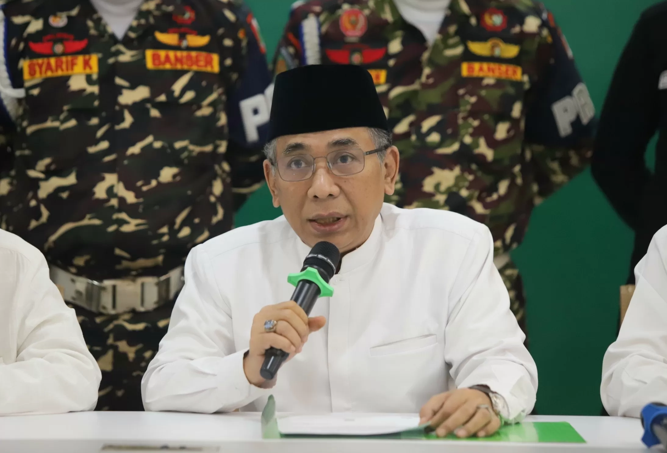 Islah Tercapai di Lirboyo, Rais Aam PBNU dan Ketum Gus Yahya Sepakat Gelar Muktamar ke-35 NU Bersama