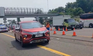 Lalu Lintas Padat pada Hari Natal 2025, Contraflow Diberlakukan  Mulai KM 55 hingga KM 65 Arah Cikampek