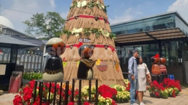 Dekorasi Natal Katedral Jakarta Tampil Sederhana, Gunakan Bahan Daur Ulang dan Wastra Nusantara