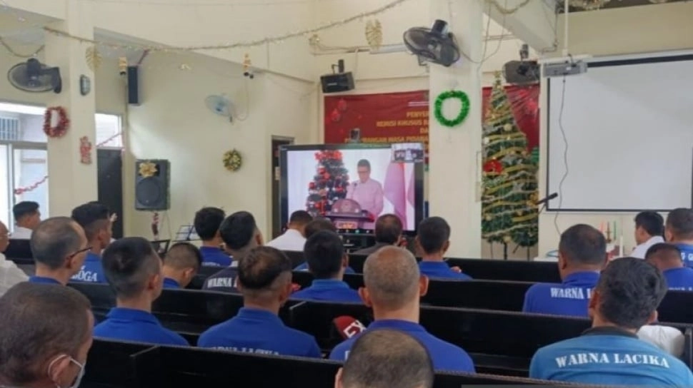 Dianggap Penuhi Kriteria, 15 Warga Binaan di Seluruh Indonesia Terima Remisi Natal