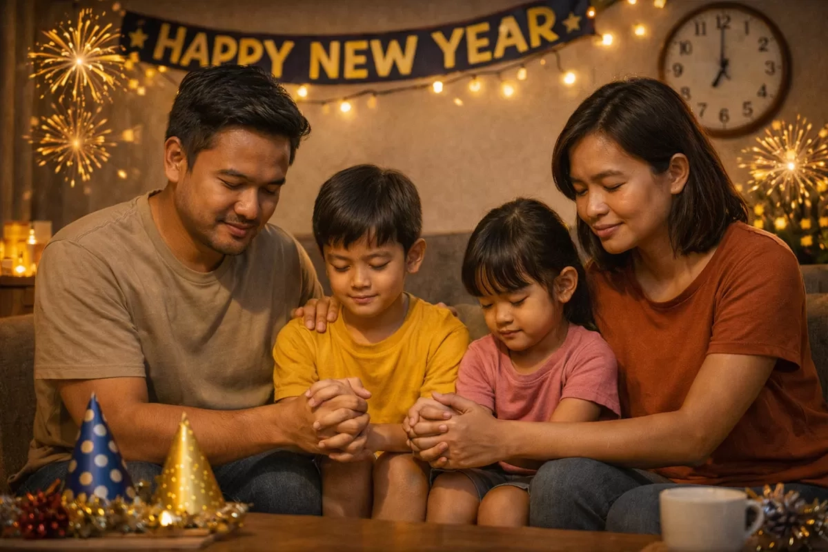 15 Doa Tahun Baru Keluarga Kecil yang Hangat dan Harmonis