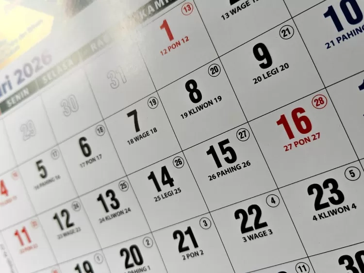 Daftar Lengkap Tanggal Merah 2026: Libur Nasional, dan Cuti Bersama Menurut SKB 3 Menteri