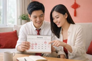 Lengkap! Hari Baik Januari 2026 Menurut Kalender Tionghoa untuk Nikah hingga Buka Usaha