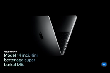 Laptop MacBook Pro 14 Inci M5 Resmi Dijual di Indonesia, Harga mulai Rp 28 Juta