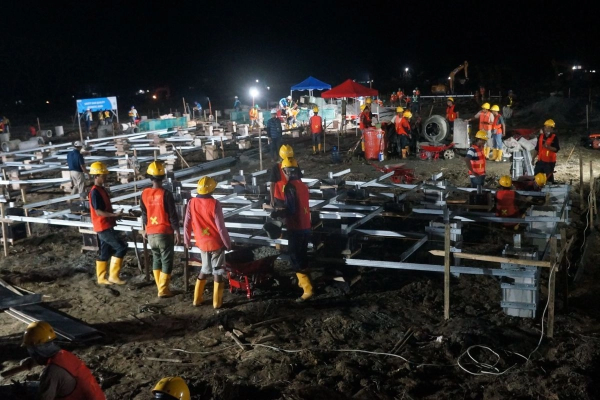 Pascabanjir Sumatera, Brantas Abipraya Targetkan 500 Hunian Sementara Rampung Tahun Ini